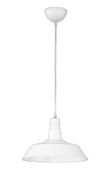Lampa wisząca WILL biała 1xE27x60W wym:150x36x36cm IP20 RL 1018957