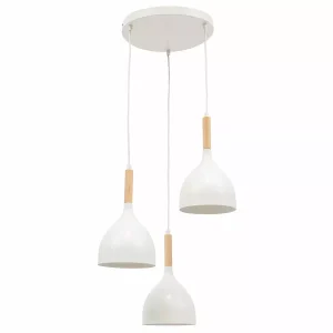 Lampa wisząca WOLDES II biała 432661 Lampa wisząca WOLDES II biała 432661