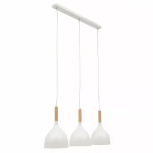 Lampa wisząca WOLDES III biała 432655 Lampa wisząca WOLDES III biała 432655