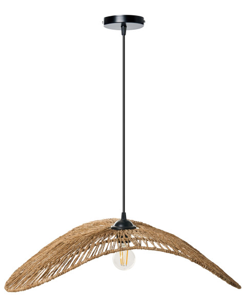 Lampa wisząca YAGUEZ Juta Naturalny 727659