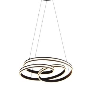 Lampa wisząca YARA czarno-biała LED 1x60W Odcienie bieli 7200lm Trio 836102 Lampa wisząca YARA czarno-biała LED 1x60W Odcienie bieli 7200lm Trio 836102