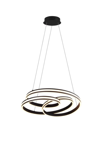 Lampa wisząca YARA czarno-biała LED 1x60W Odcienie bieli 7200lm Trio 836102