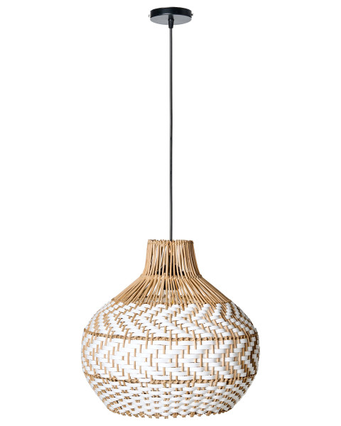 Lampa wisząca YAUCO Rattan Biały 727658
