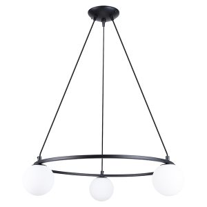 Lampa wisząca Yoli 3-punktowa stalowa czarna 329002 Lampa wisząca Yoli 3-punktowa stalowa czarna 329002