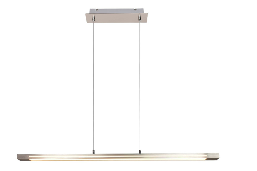 Lampa wisząca Yordana chrom satynowany-biała LED 1x27W 3000K 1800lm Rabalux 851482