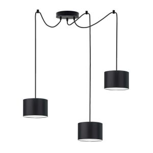 Lampa wisząca z kloszem WAIKIKI W3 Czarny – Czarny 879933 Lampa wisząca z kloszem WAIKIKI W3 Czarny – Czarny 879933