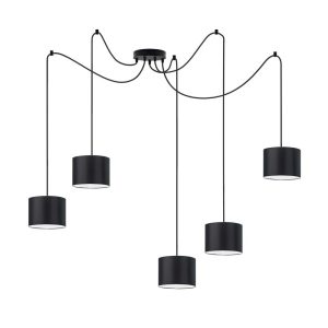 Lampa wisząca z kloszem WAIKIKI W5 Czarny – Czarny 883540 Lampa wisząca z kloszem WAIKIKI W5 Czarny – Czarny 883540