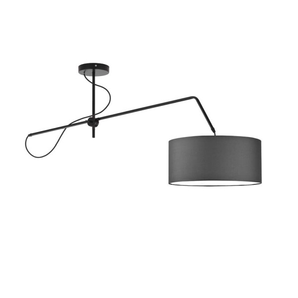 Lampa wisząca z regulacją nad stół RIO Czarny - Grafitowy 857997