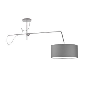 Lampa wisząca z regulowanym ramieniem RIO Srebrny – Szary Stalowy 858071 Lampa wisząca z regulowanym ramieniem RIO Srebrny – Szary Stalowy 858071