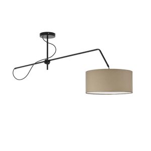 Lampa wisząca z reuglacją RIO Czarny – Beżowy 857965 Lampa wisząca z reuglacją RIO Czarny – Beżowy 857965
