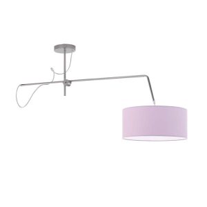 Lampa wisząca z wysięgnikiem RIO Srebrny – Jasny Fiolet 858220 Lampa wisząca z wysięgnikiem RIO Srebrny – Jasny Fiolet 858220