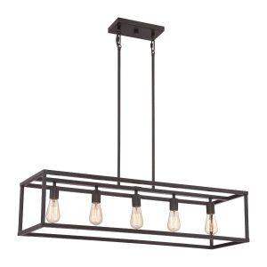 Lampa wisząca zachodni brąz New Harbor 5xE27x60W Quoizel 850483 Lampa wisząca zachodni brąz New Harbor 5xE27x60W Quoizel 850483