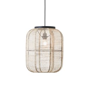 Lampa wisząca ZAIRE kremowo-czarny matowy 1xE27x20W IP20 Endon 1030087 Lampa wisząca ZAIRE kremowo-czarny matowy 1xE27x20W IP20 Endon 1030087