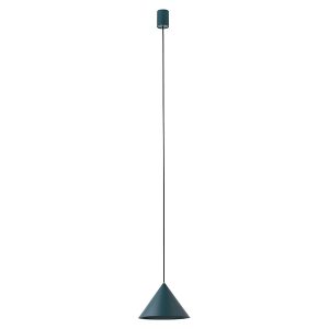 Lampa wisząca Zenith 20,5 cm stalowa zielony 147862