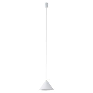Lampa wisząca Zenith stalowa biała 147863