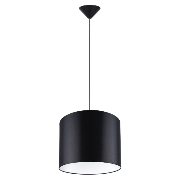 Lampa wisząca ZEPHYR czarna 1xE27x15W wym:88x30x30cm IP20 Pure Lume 1025612