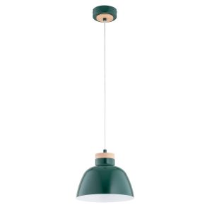 Lampa wisząca zielona – jasne drewno LORIEN 1xE27x15W wym: 90x23x23 cm Alfa 841650 Lampa wisząca zielona – jasne drewno LORIEN 1xE27x15W wym: 90x23x23 cm Alfa 841650