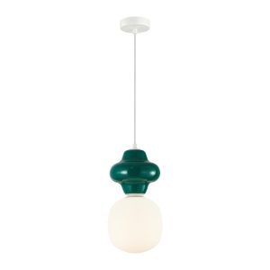 Lampa wisząca zielona LATERA 1xE14x40W wym: 120x18x18 cm Italux 835757 Lampa wisząca zielona LATERA 1xE14x40W wym: 120x18x18 cm Italux 835757