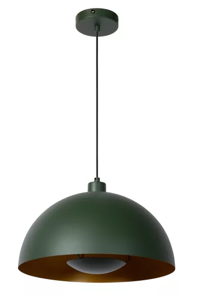 Lampa wisząca zielona SIEMON 1xE27x40W wym: 150x40x40 cm Lucide 850393