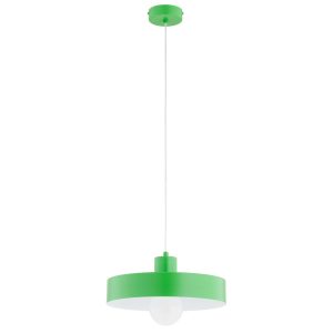 Lampa wisząca zielono-biała NEVERA 1xE27x15W wym: 80x34x34 cm Alfa 841597 Lampa wisząca zielono-biała NEVERA 1xE27x15W wym: 80x34x34 cm Alfa 841597