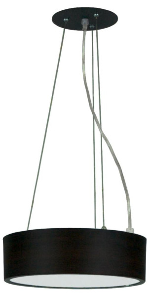 Lampa wisząca ZIGO wenge LED 1x16W Zimna biel 1000lm Candellux 924093