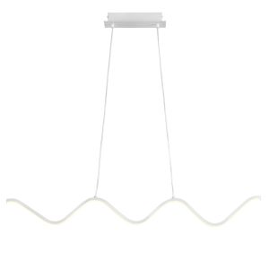 Lampa wisząca ZIGZAG LED biała 90 cm 749585 Lampa wisząca ZIGZAG LED biała 90 cm 749585