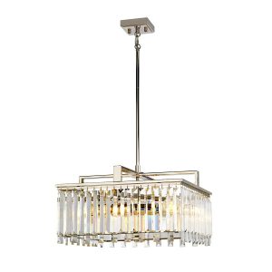 Lampa wisząca złota Aries 4xE27x60W wym: 132,2x47x47 cm Elstead 850319 Lampa wisząca złota Aries 4xE27x60W wym: 132,2x47x47 cm Elstead 850319