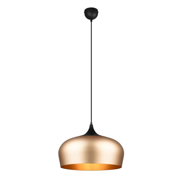 Lampa wisząca złota CHIRON 1xE27x40W wym: 150x45x45 cm Trio 856519