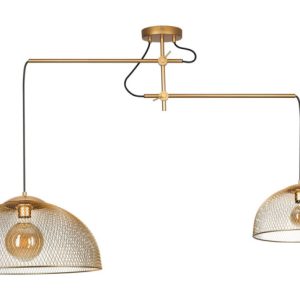 Lampa wisząca złota CONCEPT 2xE27x60W wym: 100x170x48 cm Maxlight 846601 Lampa wisząca złota CONCEPT 2xE27x60W wym: 100x170x48 cm Maxlight 846601