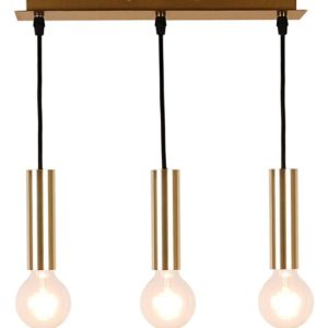 Lampa wisząca złota DALLAS 3xE27x40W wym: 114,5x7x38 cm Candellux 922552 Lampa wisząca złota DALLAS 3xE27x40W wym: 114,5x7x38 cm Candellux 922552