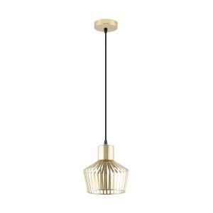 Lampa wisząca złota DOLIA 1xE27x40W wym: 144,5x18x18 cm Zuma Line 851018 Lampa wisząca złota DOLIA 1xE27x40W wym: 144,5x18x18 cm Zuma Line 851018