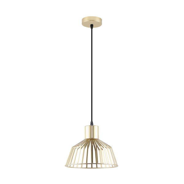 Lampa wisząca złota DOLIA 1xE27x40W wym: 144,5x24x24 cm Zuma Line 851026
