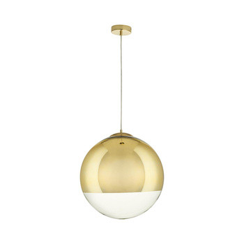 LAMPA WISZĄCA złota FLASH L kształt kuli SZKLANA 217518