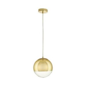 LAMPA WISZĄCA złota FLASH S elegancka KSZTAŁT KULI 217488 LAMPA WISZĄCA złota FLASH S elegancka KSZTAŁT KULI 217488