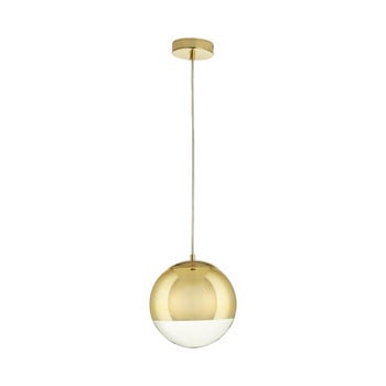 LAMPA WISZĄCA złota FLASH S elegancka KSZTAŁT KULI 217488