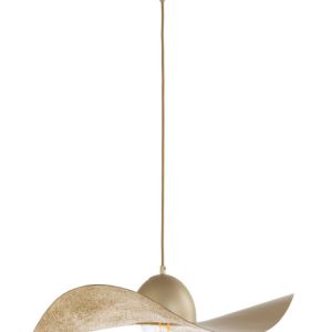 Lampa wisząca złota Kapello 1xE27x15W wym: 80x55x55 cm Sigma Lighting 841798