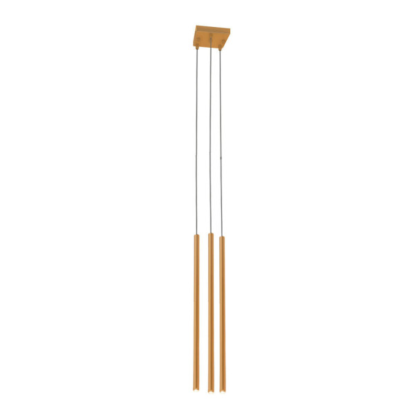 Lampa wisząca złota KOSAME 3xG9x2,5W wym: 160x15x12 cm Shilo 846297