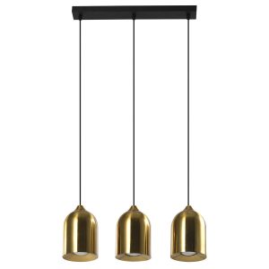 Lampa wisząca złota NILO 3xGU10x8W wym: 119,5x46x11,5 cm Light Prestige 836882 Lampa wisząca złota NILO 3xGU10x8W wym: 119,5x46x11,5 cm Light Prestige 836882