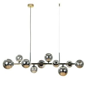 Lampa wisząca złota SERENITY 10xG9x8W wym: 100x106x30 cm Zuma Line 836368 Lampa wisząca złota SERENITY 10xG9x8W wym: 100x106x30 cm Zuma Line 836368