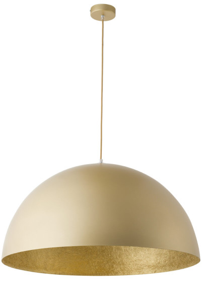Lampa wisząca złota Sfera 1xE27x15W wym: 90x35x35 cm Sigma Lighting 837831