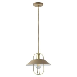 Lampa wisząca złoto-beżowa Nesrin 1xE27x40W wym: 180x30x30 cm Rabalux 952597 Lampa wisząca złoto-beżowa Nesrin 1xE27x40W wym: 180x30x30 cm Rabalux 952597
