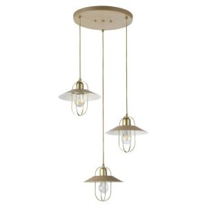 Lampa wisząca złoto-beżowa Nesrin 3xE27x40W wym: 175,5×50,8×24 cm Rabalux 952608 Lampa wisząca złoto-beżowa Nesrin 3xE27x40W wym: 175,5×50,8×24 cm Rabalux 952608