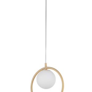 Lampa wisząca złoto-biała Aqua 1xG9x12W wym: 90x24x12 cm Sigma Lighting 841911 Lampa wisząca złoto-biała Aqua 1xG9x12W wym: 90x24x12 cm Sigma Lighting 841911