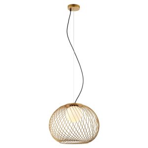 Lampa wisząca złoto-biała Clarisa 1xE27x40W wym: 107x43x43 cm Italux 860091 Lampa wisząca złoto-biała Clarisa 1xE27x40W wym: 107x43x43 cm Italux 860091