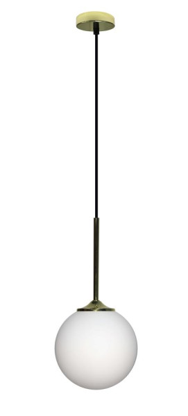 Lampa wisząca złoto-biała GLASGOW 1xE27x40W wym: 90x15x15 cm Candellux 924110