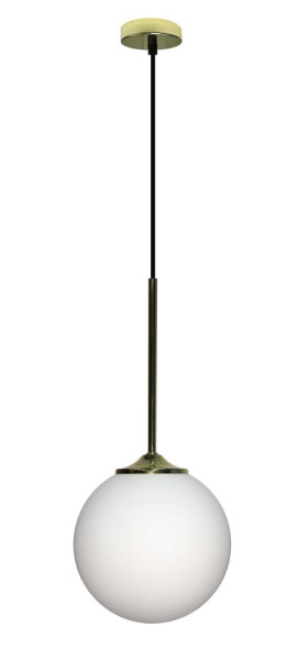 Lampa wisząca złoto-biała GLASGOW 1xE27x40W wym: 90x18x18 cm Candellux 924217