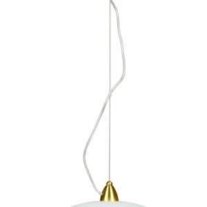 Lampa wisząca złoto-biała OTEO 1xE27x60W wym: 90x30x30 cm Candellux 924098 Lampa wisząca złoto-biała OTEO 1xE27x60W wym: 90x30x30 cm Candellux 924098