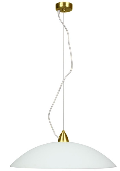 Lampa wisząca złoto-biała OTEO 1xE27x60W wym: 90x30x30 cm Candellux 924098