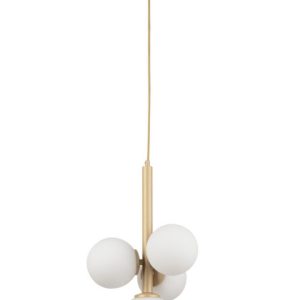 Lampa wisząca złoto-biała Perla 4xG9x12W wym: 100x27x12 cm Sigma Lighting 854531 Lampa wisząca złoto-biała Perla 4xG9x12W wym: 100x27x12 cm Sigma Lighting 854531