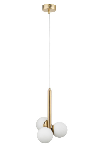 Lampa wisząca złoto-biała PERLA LUX 3xG9x12W Sigma Lighting 837878